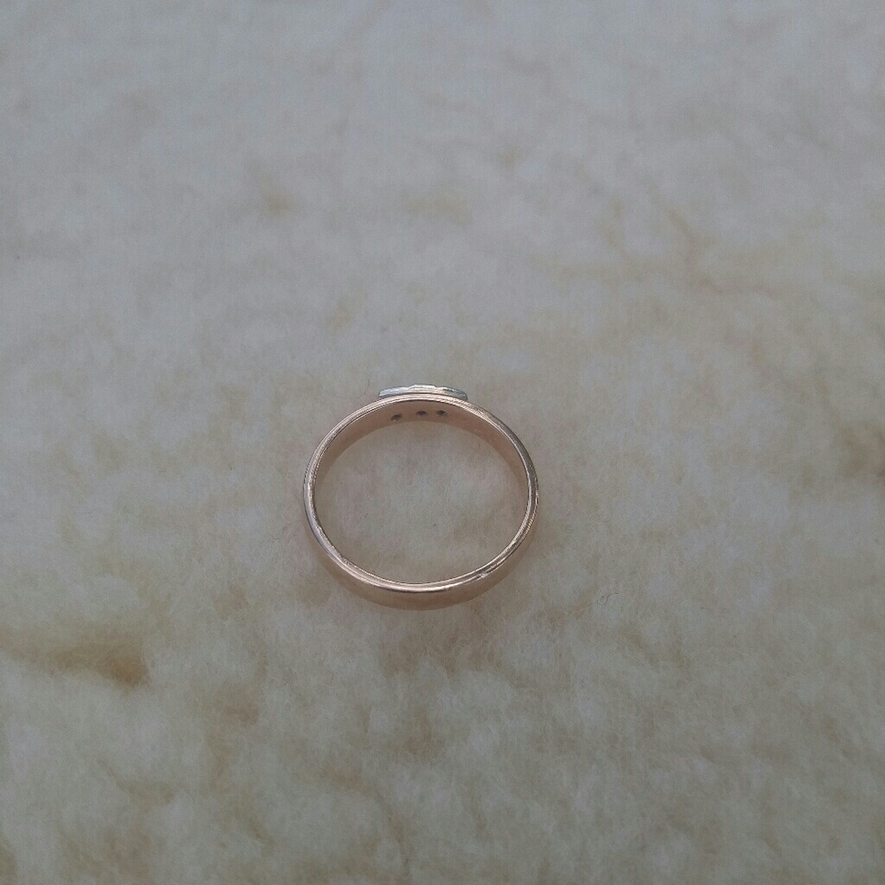 14k rose gold band/ring - Picture 4 of 5